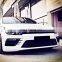 15-17 Body kits front rear bumper side skirt  For Volkswagen Scirocco modified R-Line Style