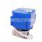 CWX-25S Electric motorized Ball valve wafer check valve