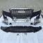 Car bodikits accessories Auto S8 style Front Bumper With grill For Audi A8 High quality BodyKit for PP Material 2015 2016 2017
