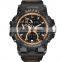 SMAEL 8011 Mens Quality Digital Quartz Outdoor Wrist Watch For Men Week Calendar Silicone Strap Sports Watches