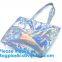 HOLOGRAPHIC, NEON TOTE, PVC BAG, VINYL SHOPPER, TOILETRY, BIKINI, SWIMWEAR, BEACHWEAR