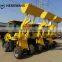 Mini Agricuturual Tractor Wheeler Backhoe Loader Digger Loader Mad in China