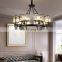 American style full copper crystal simple retro Chandelier