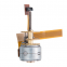 Small speed reduction motor with wire, row micro printer micro window stepper motor