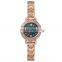Luxury Women Rose Gold Watch Fashion Ladies Quartz Diamond Wristwatch Elegant Female Bracelet Watches OEM