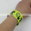 Custom Reflective PVC Reflective Slap Bracelet With Ruler