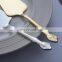 Professional 3 in 1 Baking Hammered Stainless Steel Cake Blade Pie Cutter Pizza Server