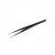 Anti static black thin blunt head curved mouth household medical home repair nail pick 11# Tweezers