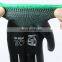 Custom Logo13G Knitted CE EN388 Black Labor Nitrile Coating Mechanical Gardening Work Safety Gloves