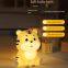 Silicone pat lamp bedroom bed soft light eye protection children with sleep maternal lamp