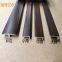 Solid wood laminated wood floor layering PVC trimming strip Flat buckle door T-shaped closing over door joint trimming strip
