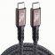 VINOP Super Fast Charging Data Cable for Apple Laptops 240W 5A USB-C to USB-C Cable