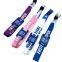 Custom Programmable Tag Rfid Fabric Disposable Wristbands Nfc Vip Ticket Festival Bracelet Woven Rfid Wristband Event