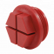 1/4 1/2 BSP Blanking Polypropylene Nylon Threaded Plastic Plug with O-ring