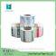 circle/round label OEM customized adhesive thermal label rolls