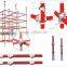 Cuplock Scaffold, Ringlock Scaffold, Coupler Tubular Scaffold For Sale