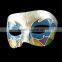 party magic fang Venice feather mask masquerade ball half face coloured drawing or pattern for women