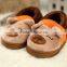 children's shoes baby pig shoes Children's warm home cotton slippers family winter shoes