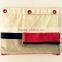 2 sets 3-ring binder Durable Canvas Pencil Case /pencil pouch