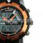 Brand New Mens Rubber Strap Analog Digital Dual Dial Quamer Sport Watch Price