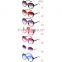 Fashion metal flower parts ladies sunglasses