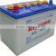 High capacity 12V 150AH used truck battery with low price
