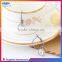 New design wholesale clear zircon hoop earrings for women