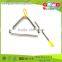 EZ9018, 2015 Cheap And Top Quality Toy Instruments,Wooden Musical Triangle toy,Steel Musical Toys