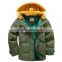 New design plain and casual winter down coat for boys wear winter jacket wholesale warm winter baby clothes (ulik-J007)