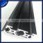 Used for rail system aluminum extrusion makerslide black anodized alu profile