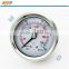Stainless steel case liquid filled inclined tube manometer