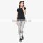 Women's Clothing Seamless Rice Word Printed Leggings Cultivate One's Morality Spring Nine Minutes Of Pants