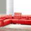 Dubai Sofa Furniture Large Size Leather Sofa U-shaped Corner Leather Sofa American Italian China Furniture Sofa A130-3