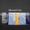 factory wholesale price clear BOPP gravure printing header bag with self adhesive strip