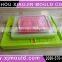 used folding crates mould for fruits and vegetables