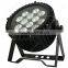 IP65 Led uv Light 12pcs*18W 6in1 led waterproof par light, Rgbwa+Uv led Par outdoor light