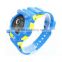 Colorful case and strap set fashion digital plastic watch