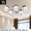 Popular modern ball lampshade ceiling lighting &glass lamp