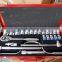 25Pcs 1/2" Dr.Socket Tool Set chrome vanadium(KS-4024AAS )
