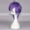 Hot sales Japanese Anime Game Short Purple Wig High Quality Thick Kasen Kanesada Wigs Cosplay Touken Ran0bu Online Sword