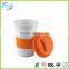 Eco-friendly food grade silicon coffee cups with lid