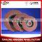 aluminum oxide abrasive flap wheel, sanding cloth flap disc