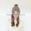Cable Knit Hat,Pom-Pom Hat,Chunky Knit Hat,THE POLAR HARE