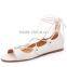 New Design Low Price Lady flat sandals for ladies pictures