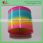 Colorful plastic slinky rainbow spring for kids