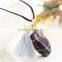Trending products manufacturer fancy crystal stone necklace with tassel