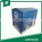 Matt lamination printed foldable carton bins carton box