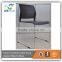 Conference Chair Black Back Reception Chair Plastic Stacking Chair CC09