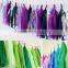 Tissue Paper Tassel Garland for wedding/party/birthday decoration/Paper pom poms