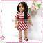 Colorful doll hair custom doll wigs 18" american girl doll wigs lace doll wigs